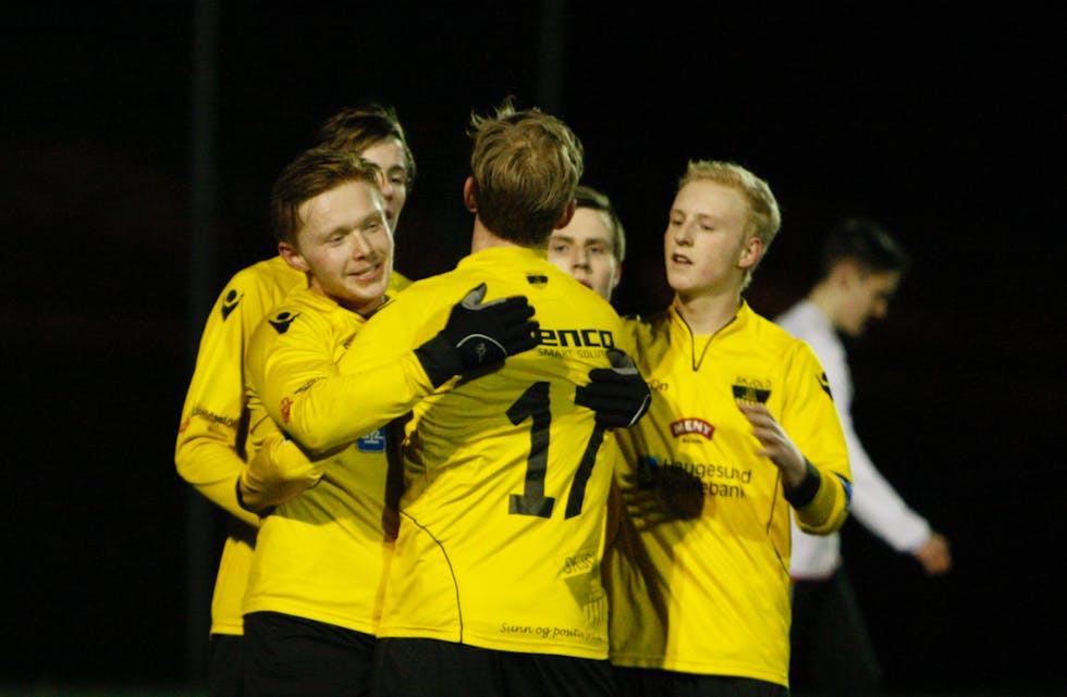 Vegard Steinsland var en av kveldens målscorere.