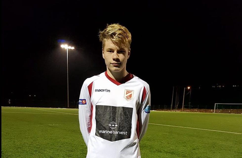 René Wiklund var en av kveldens målscorere. Foto: Gina Heggebø