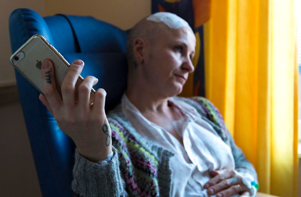 en vellykket hjerneoperasjon. Kor tøff går det an å bli??? Foto: Lovise Steinkjellå