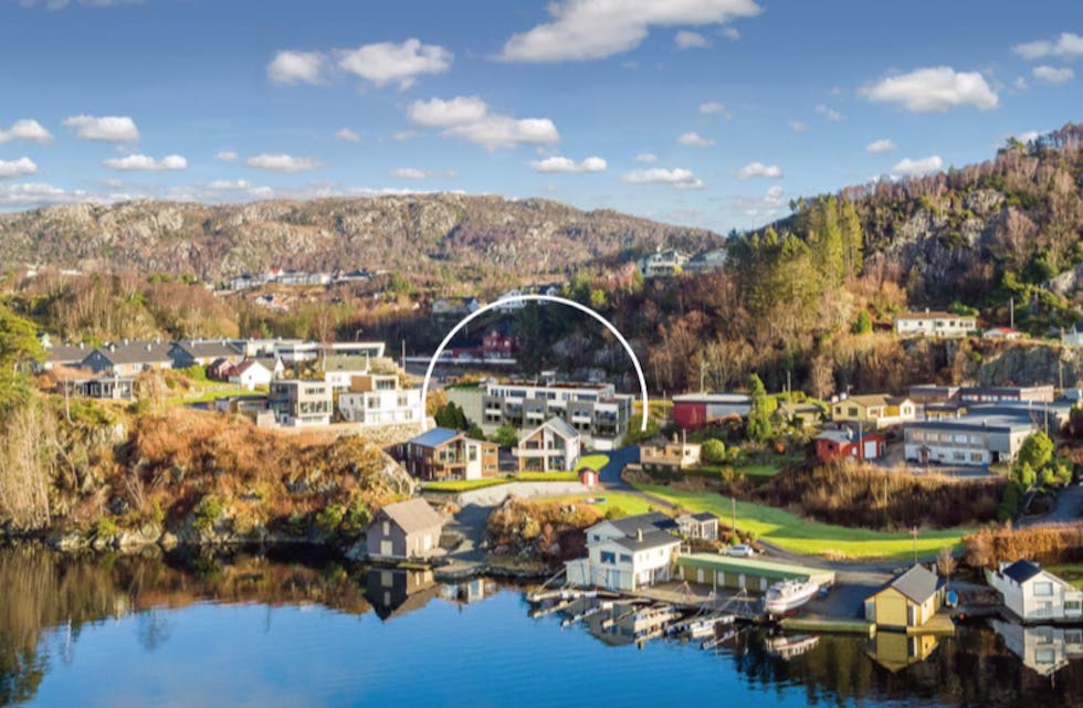 Småje er tydelegvis ein populær plass. Første leilegheit i dette flotte anlegget er seld for heile 6,4 millionar kroner!