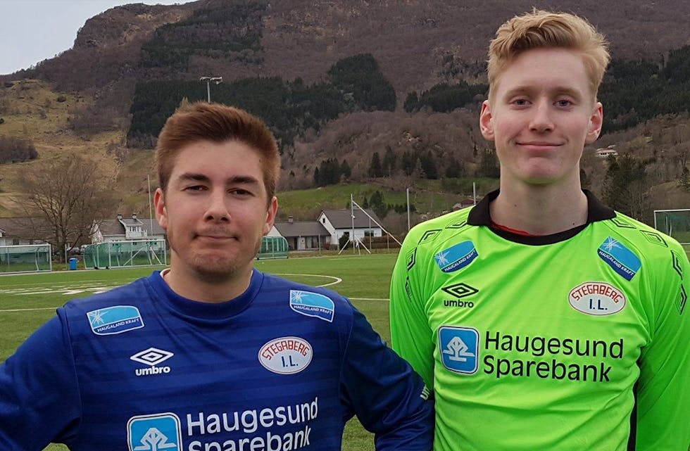 Godt fornøyde tysværbuer i Etne. Petter Lønning og Morten Mæland. Foto: Morten Salvesen