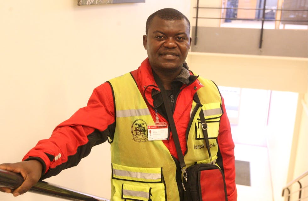 Hamisi Rajabu Mbuguru har en drøm å bli lærer og å jobbe som frivillig i hjemlandet Tanzania.
Foto: Alf-Einar Kvalavåg