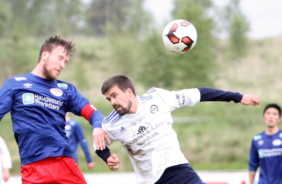 Christoffer Kydland scoret et av Stegaberg sine mål mot Skoldar/Vats 94. Arkivfoto: Alf-Einar Kvalavåg