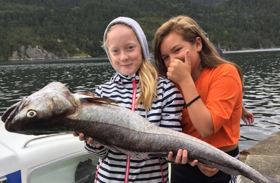 Ingrid Bentsen (12) og Tiril Sandhåland (12).
Foto: Ottar Bentsen