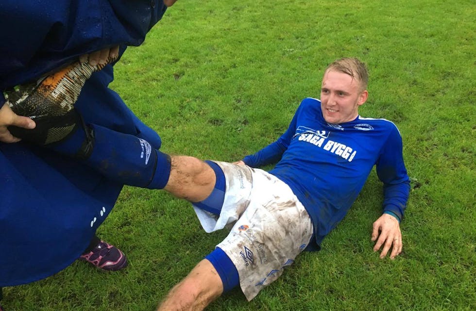 Debutant Bernt-Ronny Hartvigsen løp på seg krampe og gjorde ein god kamp.