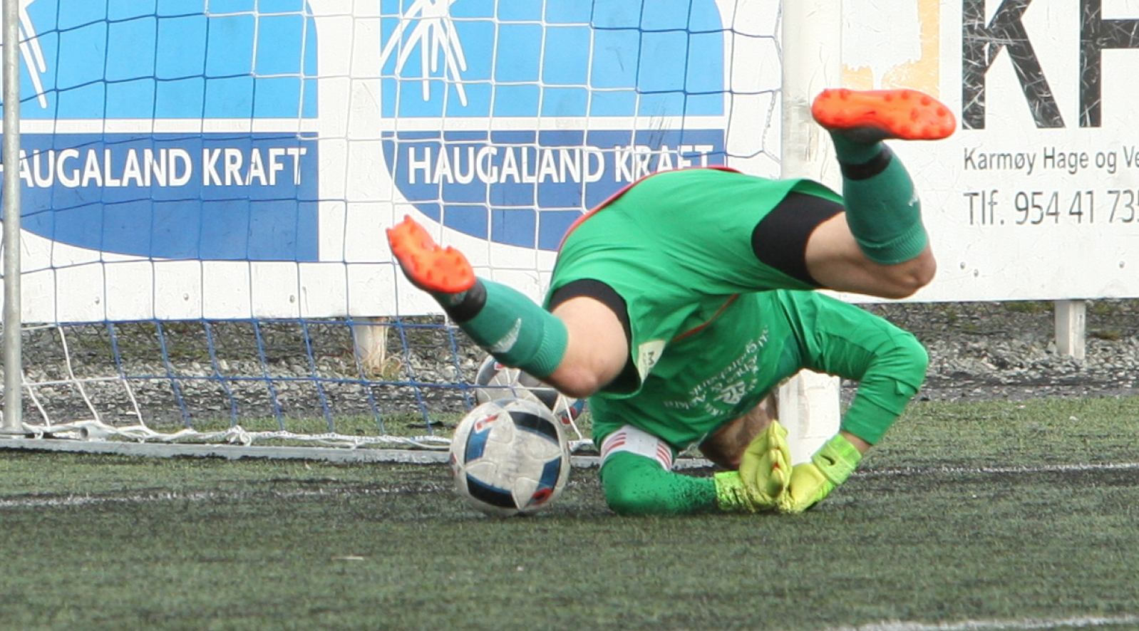 Elias Valderhaug reddet straffen fra Håvard Hovland. Så vidt....