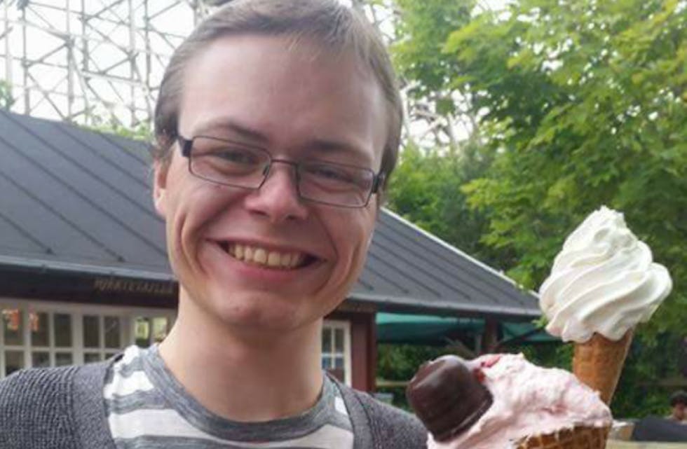 Ommund Veim Eikje er savnet i Frankrike. Foto: Facebooksiden til universitetet i Avignon,