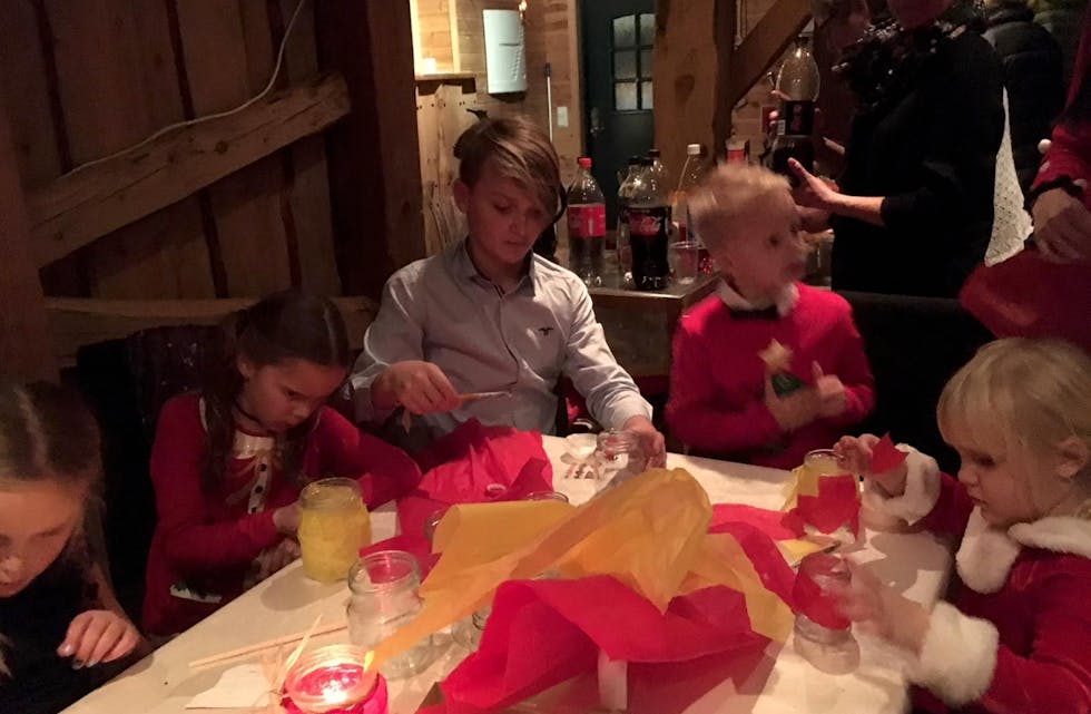 Julestemning på Sandvik.