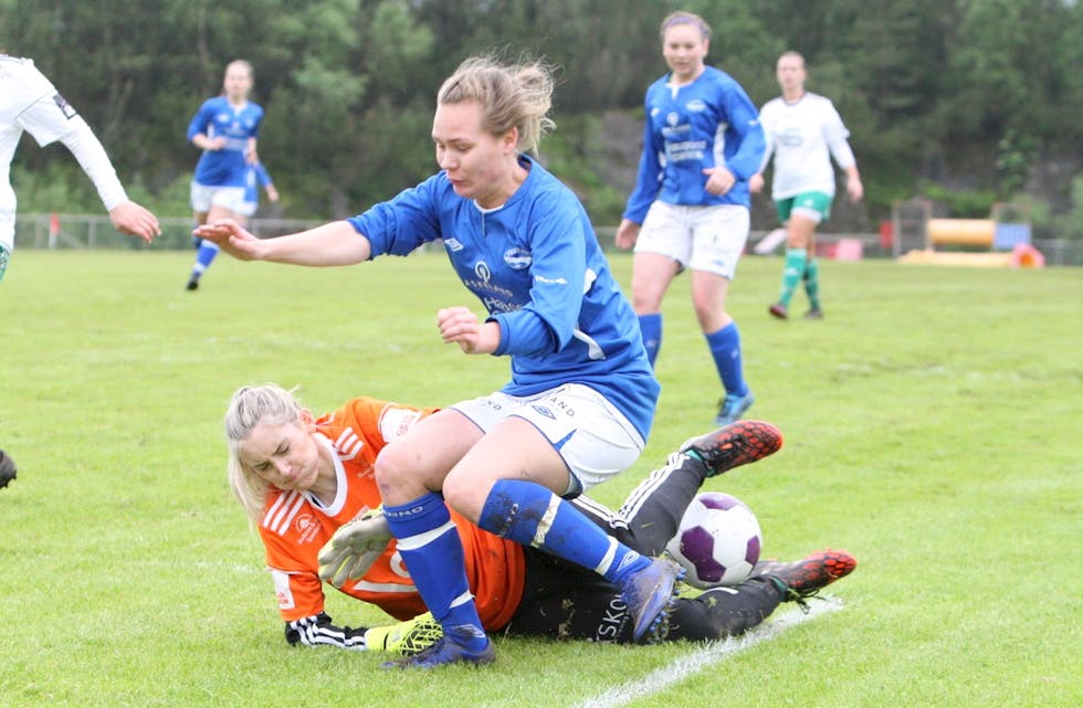 Malene Sørenes og Falkeid starter borte i serien i år. Foto: Alf-Einar Kvalavåg