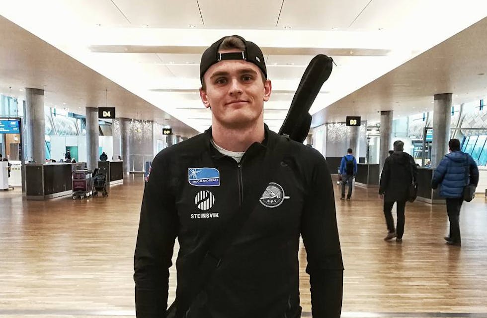 Lars Magne Ullvang er på vei til Spania for å trene med Slovakia... Foto: Privat