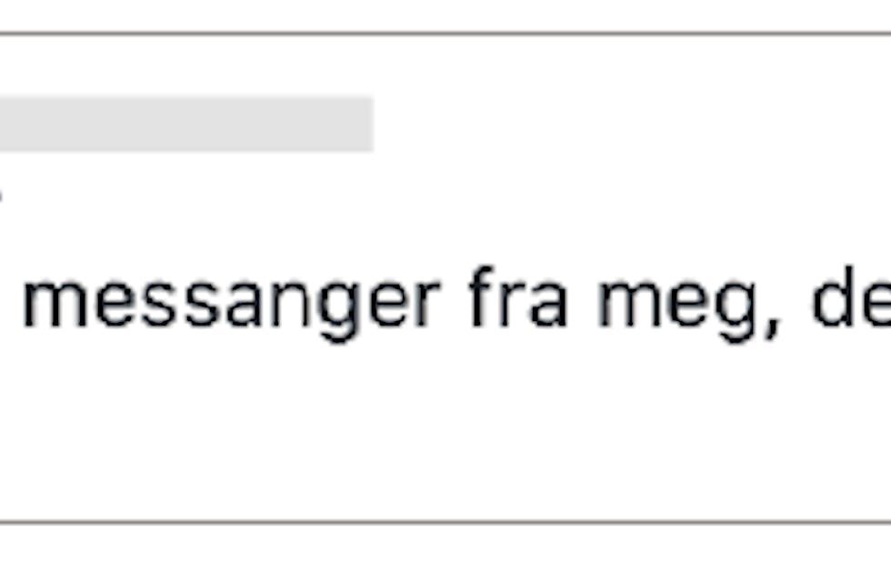 Slike beskjedar er det på veggane til mange på Facebook for tida.
