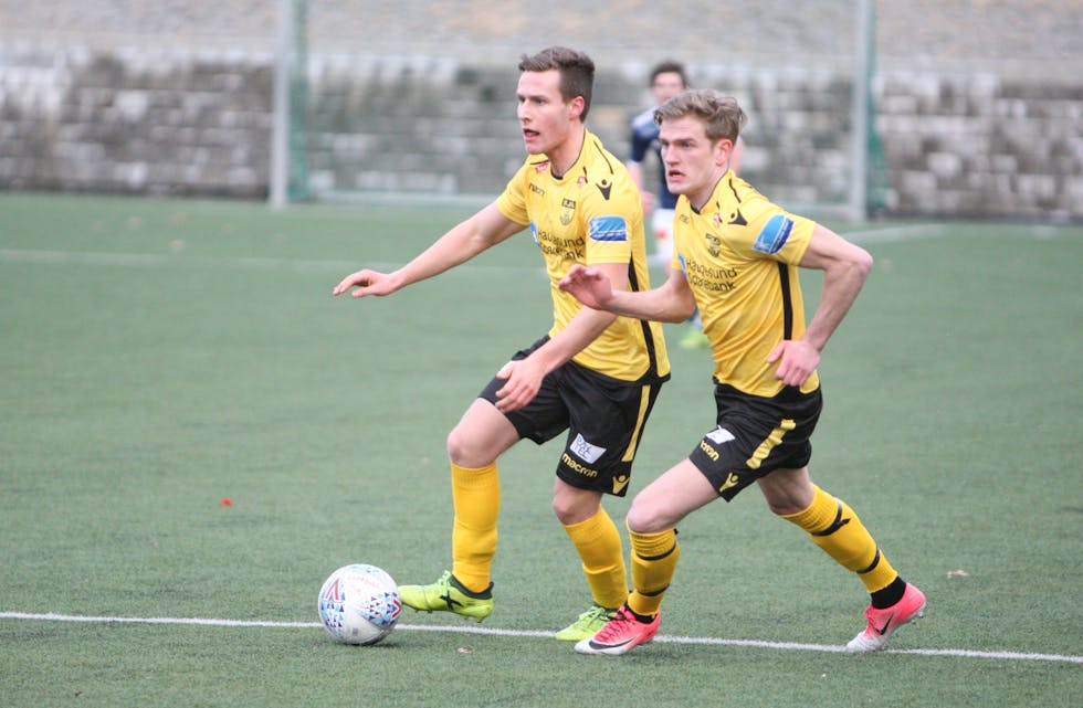 Håvard Hovland og Daniel Aarås er klar for ny kamp. Foto: Alf-Einar Kvalavåg