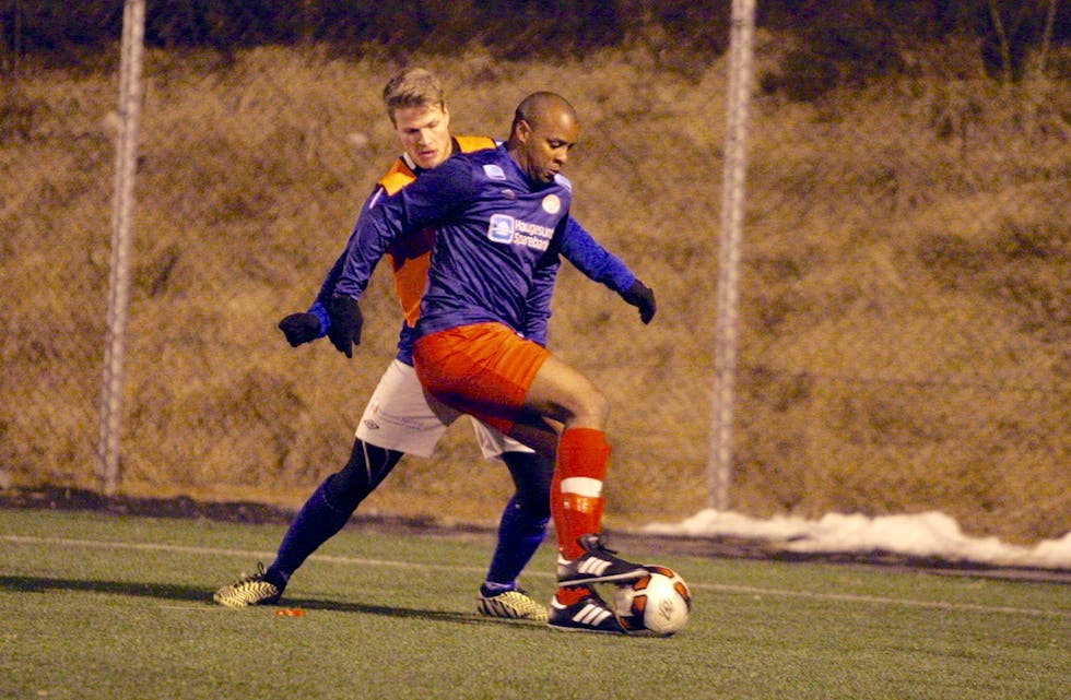 Yasser Trujillo og Stegaberg møter Kolnes i kveld. Foto: Alf-Einar Kvalavåg