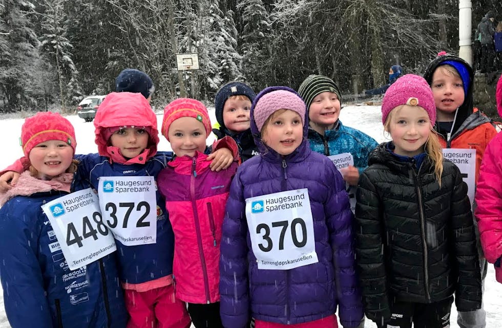 Rekruttene til Stegaberg IL. Foto: Dag Eliassen