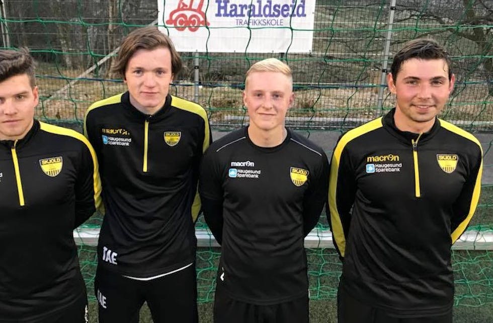 Fra venstre: Håkon Bådsvik, Tor Andre Eskevik, Jonas Staurland og Oddbjørn Halvorsen.