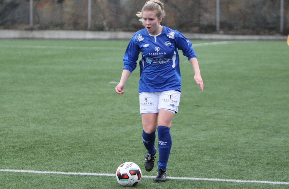 Emma Askeland var første FIL-målscorer mot Egersunds. Arkivfoto: Alf-Einar Kvalavåg