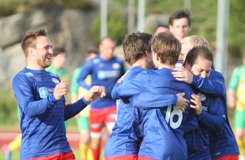 Det er stadig mer å juble for i Stegaberg-leiren. I går ble det seier over Rubbestadnes. Arkivfoto: Alf-Einar Kvalavåg