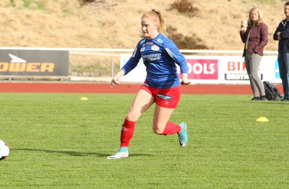 Målmaskinen Kamilla Rasmussen stoppet denne gangen på fire scoringer. Arkivfoto: Alf-Einar Kvalavåg
