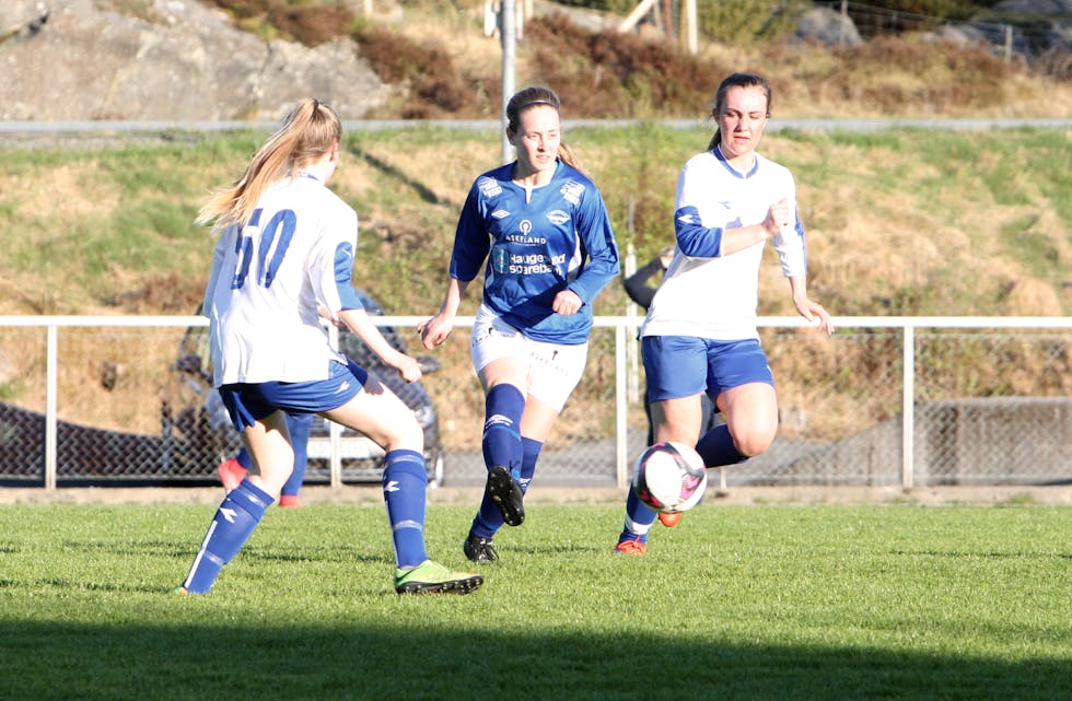 Solveig Egge scoret 4-4-målet like før slutt. Foto: Alf-Einar Kvalavåg