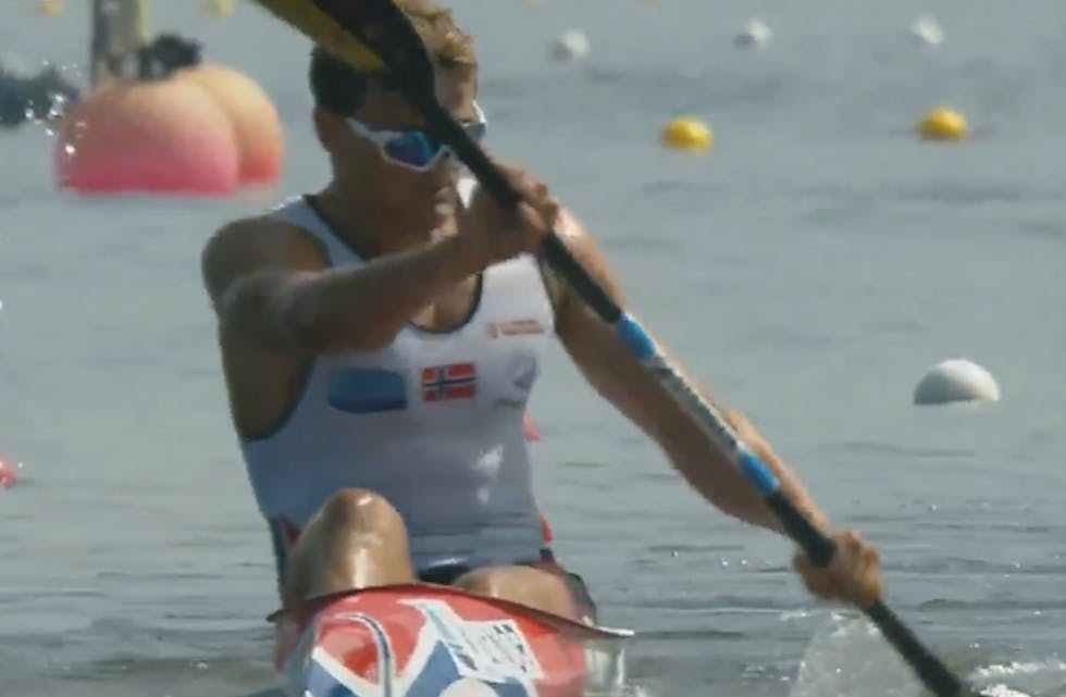 Lars Magne Ullvang i dagens B-finale.