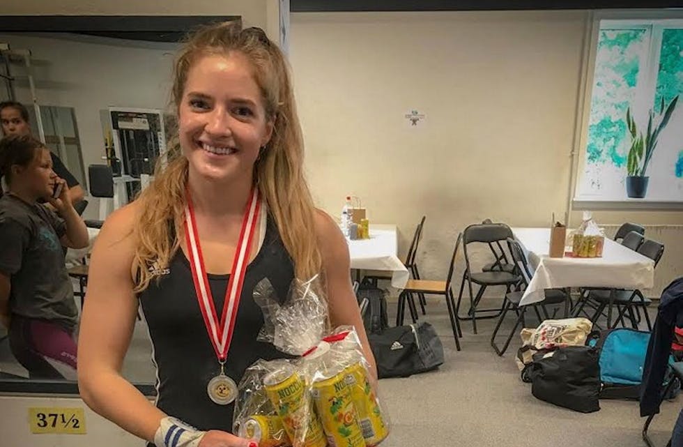 Kamilla Storstein Grønnestad fikk sølv i Aalborg cup 2018.
