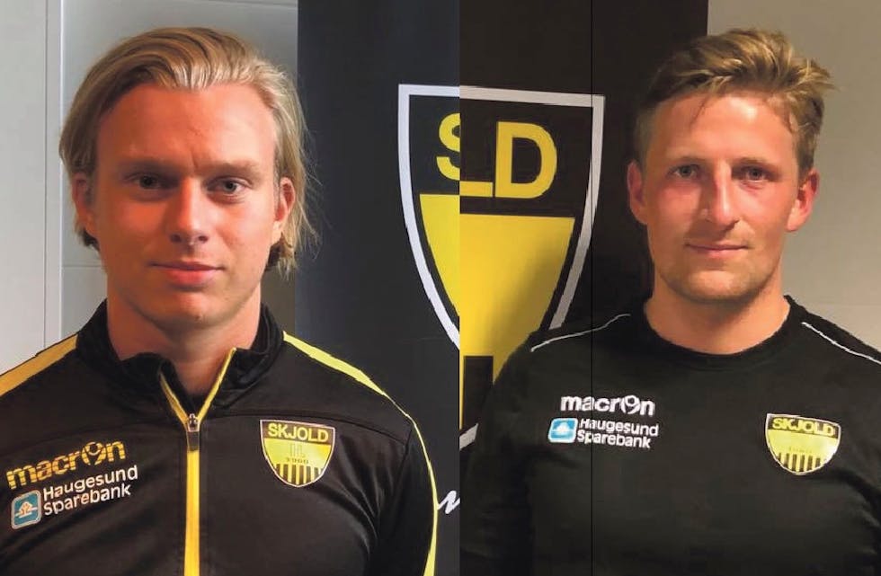 Sindre Herland og Hilberg Nemeth er tilbake i Skjold. Foto: Skjold IL