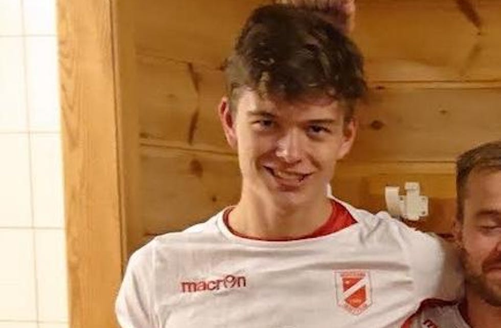 Benjamin Fitjar, Morten Pedersen, Svein Dalva, Kristjan Kristjanson og Thomas Mæland. Foto: Leiv Askvig