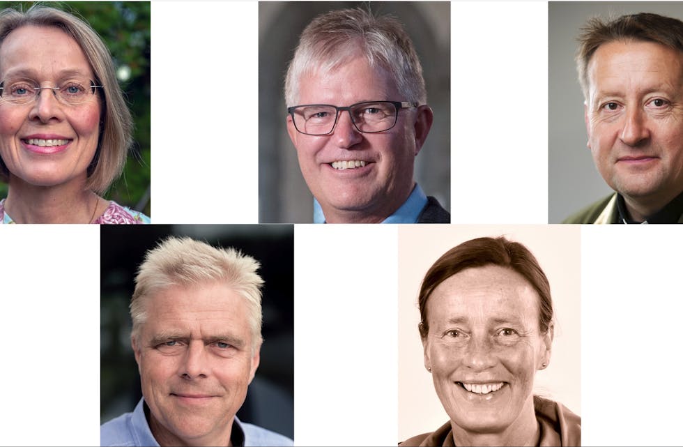 Disse er nominert til å bli biskop i Stavanger: Marta Botne, Helge S. Gaard, Alf Petter Bu Hagesæther, Haakon Kessel og Anne Lise Ådnøy.
