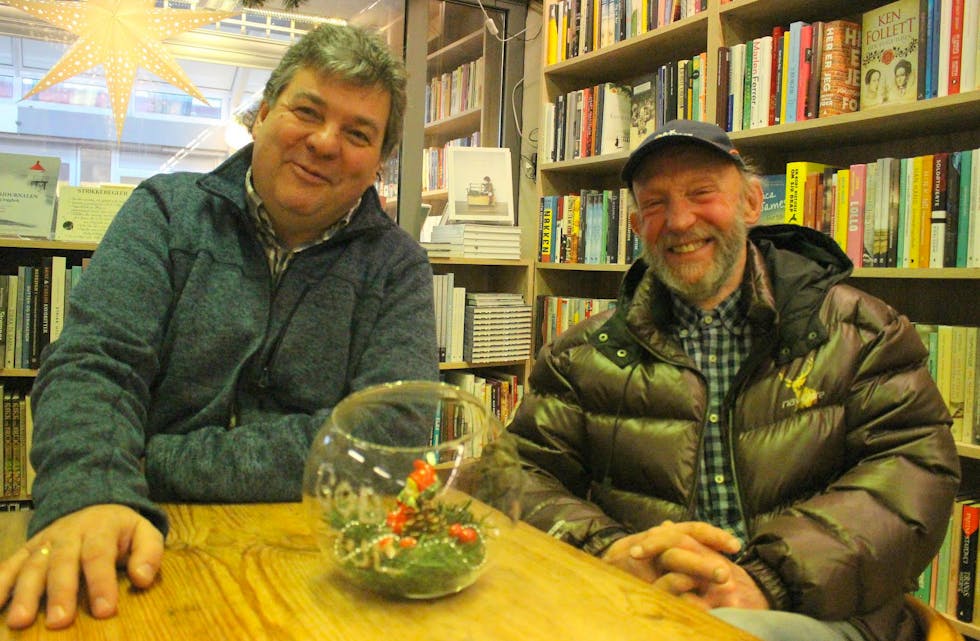 Vi treffer Per Magne Førre og Vidar Akselsen, daglig leder av Stiftelsen THK på årets mørkeste dag, men smilet og engasjementet til den pensjonerte Førre-læreren lyser opp i oss.