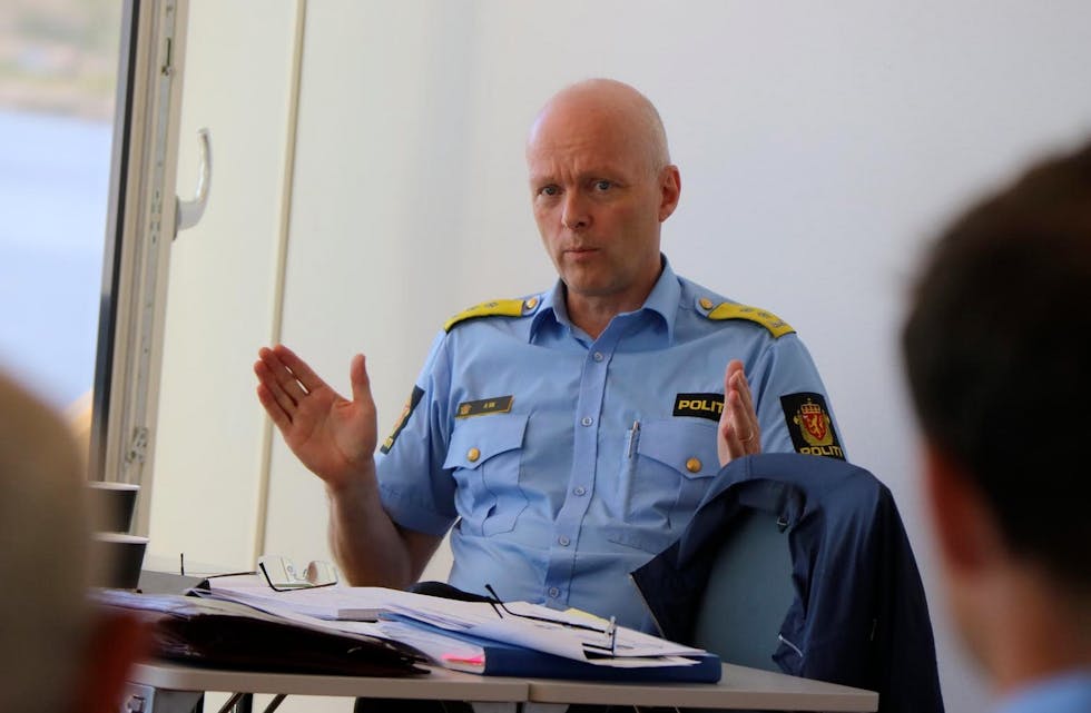Det blir åpning av prosjektet, som har fått navnet Operasjon Spiderweb, ved politimester Hans Vik. Foto: Politiet
