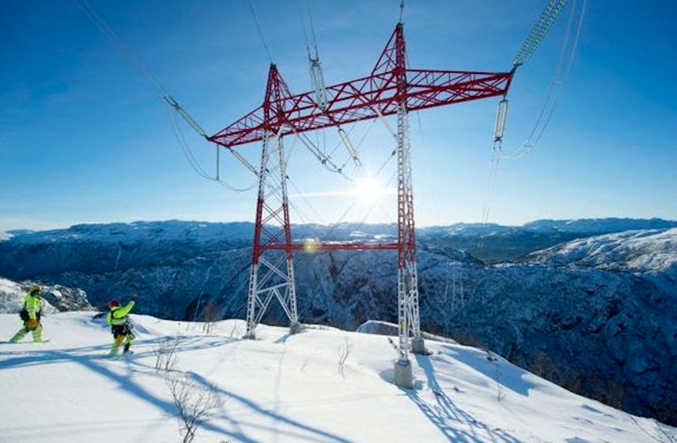 I 2018 brukte vi mer strøm enn noen gang tidligere. Foto: Statnett