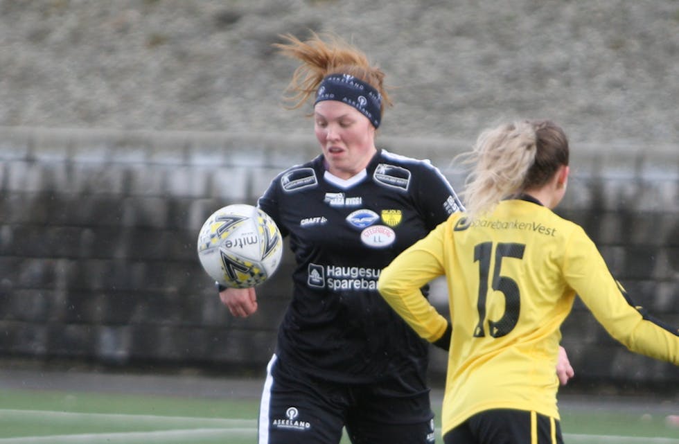 Tomine Teistedal Haraldseid var kaptein for Tysværdamene.