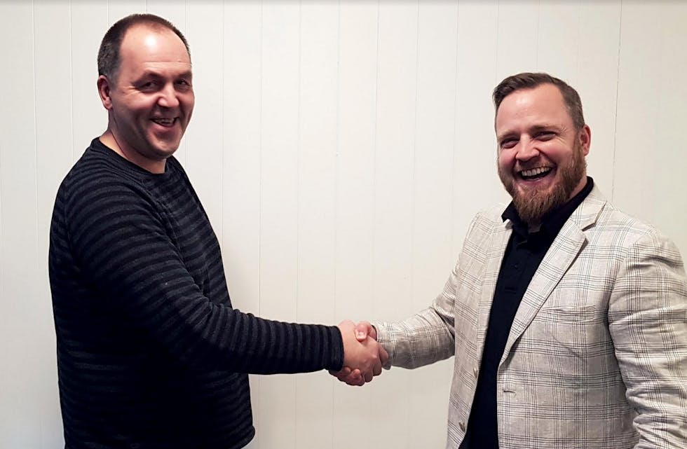 Arne Berge (til v.) og Pål Herstad