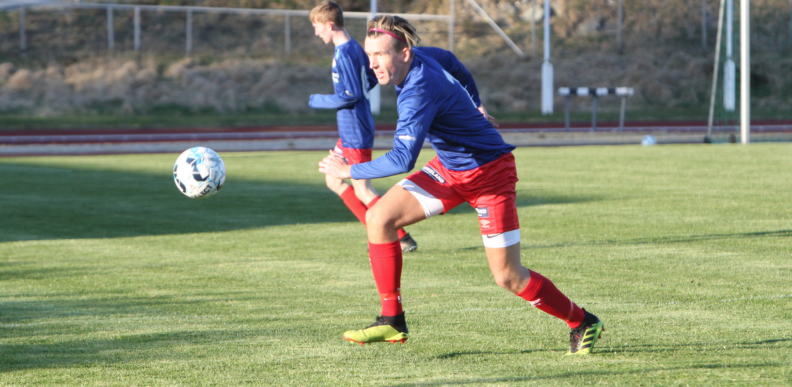 Kenneth Kristiansen dundret inn 1-0 etter bare tre minutter.