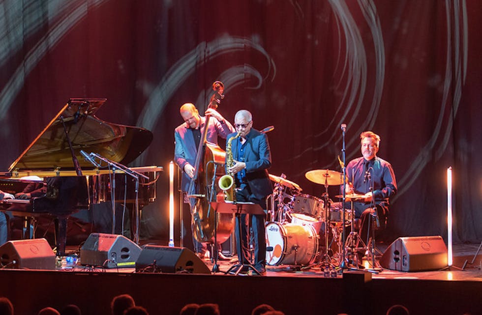 Espen Eriksen trio og Andy Sheppard imponerte stor under årets Vossajazz. Foto: Vossajazz