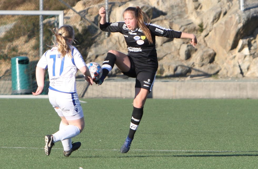 Julie Kaltveit og Tysværdamen spiller kamp mot Forus/GAusel i kveld. Foto: Alf-Einar Kvalavåg
