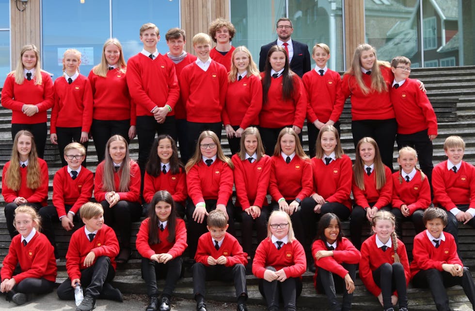 Tysvær sine representanter under årets NM var Førre Musikkorps. de var fornøyd med innsatsen i Stavanger. Foto Førre MK