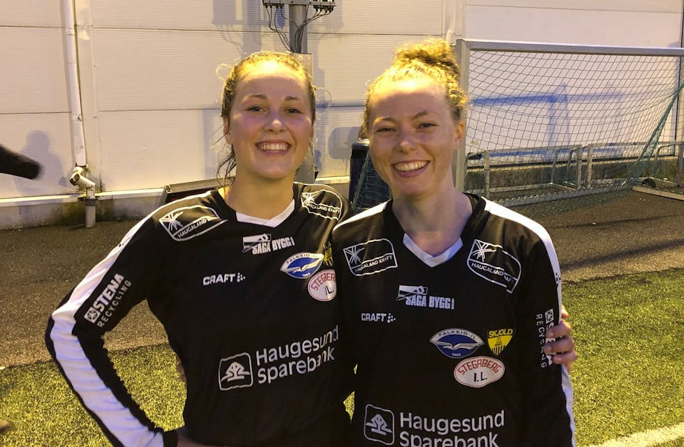 Lena Litlehamar og Andrea Selene Stenersen scoret mot Haugar 2.
