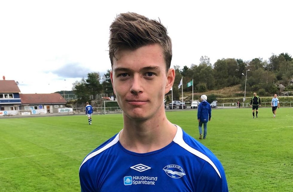 Benjamin Fitjar ble spilleklar for Falkeid denne uken og scoret begge målene i en kamp Falkeid burde vunnet. Foto: Rolf Magne Bakken