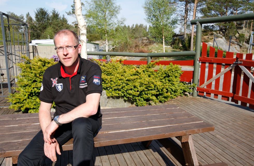 Trygve Hebnes har store planar for Grindeneset og Grindafjord feriesenter. Lang sakshandsaming for å skrive ut skjøte han treng for å starte opp arbeidet frustrerar campingverten.
Foto: Alf-Einar Kvalavåg
