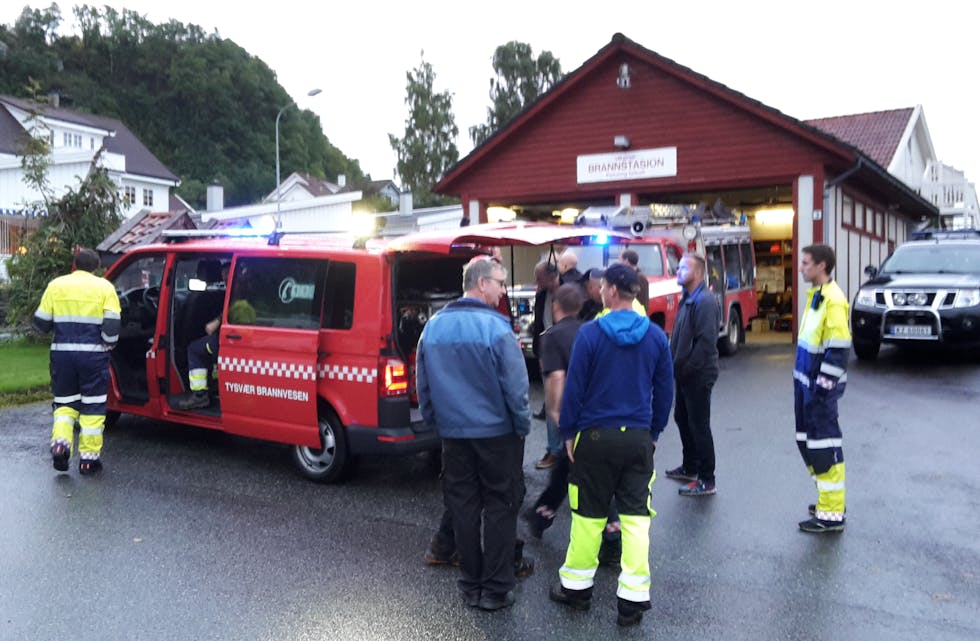 Bilen på plass på Nedstrand. Foto: Privat