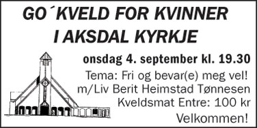 go-kveld-for-kvinner