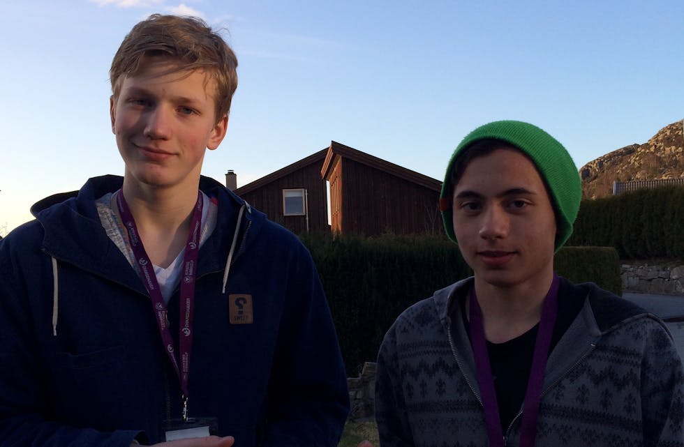 John M. Fagerland og Thorbjørn Olden Tveit var to av mange som tirsdag kveld var på å gjøre en forskjell.