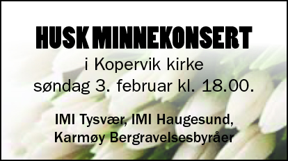 minnekonsert