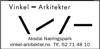 Vinkel – Arkitekter logo
