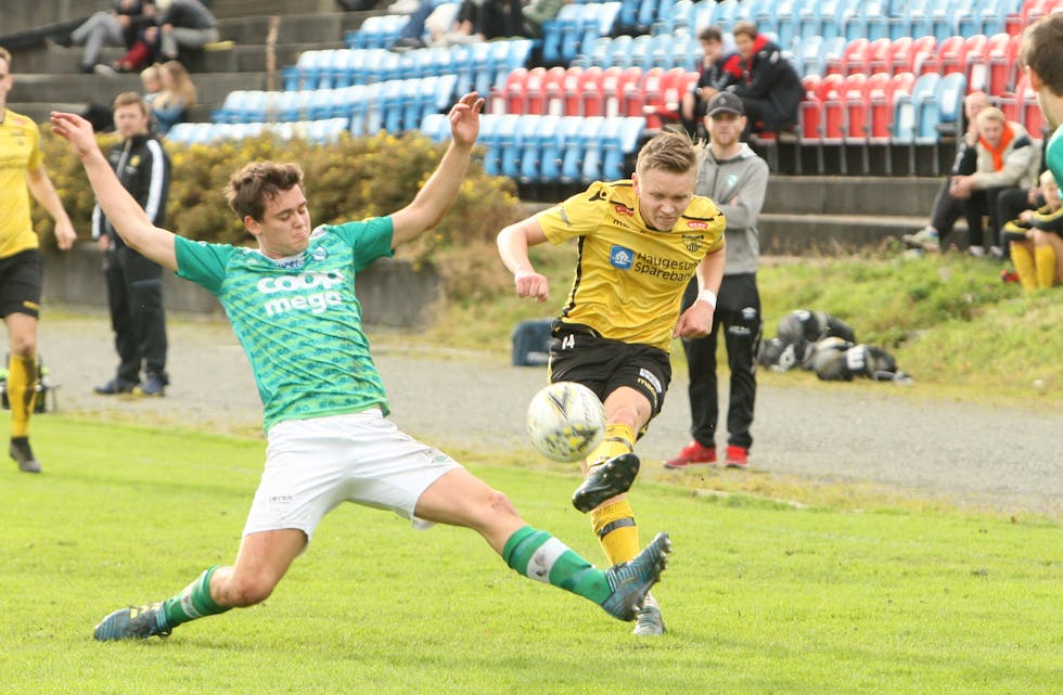 Mats Steinsland er Året spiller i Tysvær Bygdeblad. Foto: Alf-Einar Kvalavåg