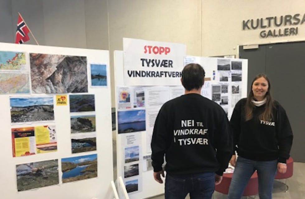 – Me hadde eit mål om å sette Tysvær på kartet for alle som var tilstades, og at dei blei merksame på dei tre konsesjonane som er gitt i vår kommune, seier Hildegunn og John Flengstad