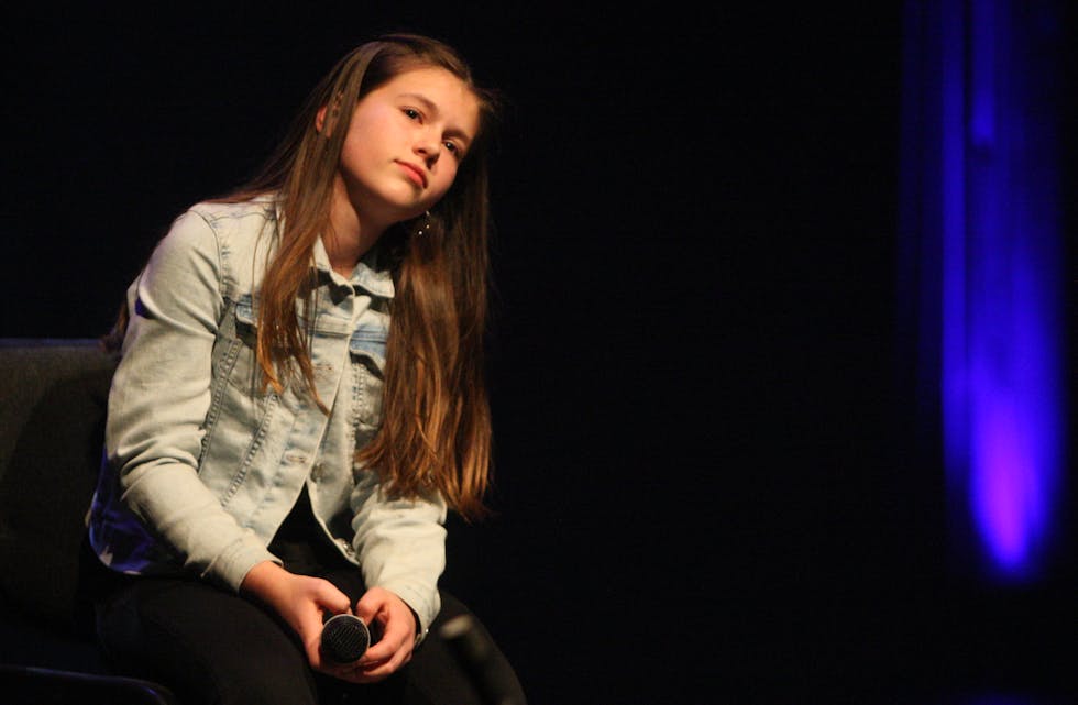 Synne Tønnesen var en av mange som grep sjansen i tysværtunet. Foto: Alf-Einar Kvalavåg