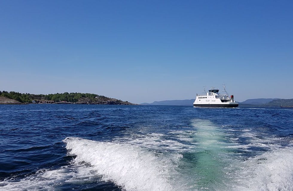 Rutemønsteret i hovudtilbodet er slik: Hebnes-Foldøy-Hebnes-Nedstrand også vidare sørover om morgonen, medan det er motsett om kvelden.
Foto: Bjørg Rørtveit