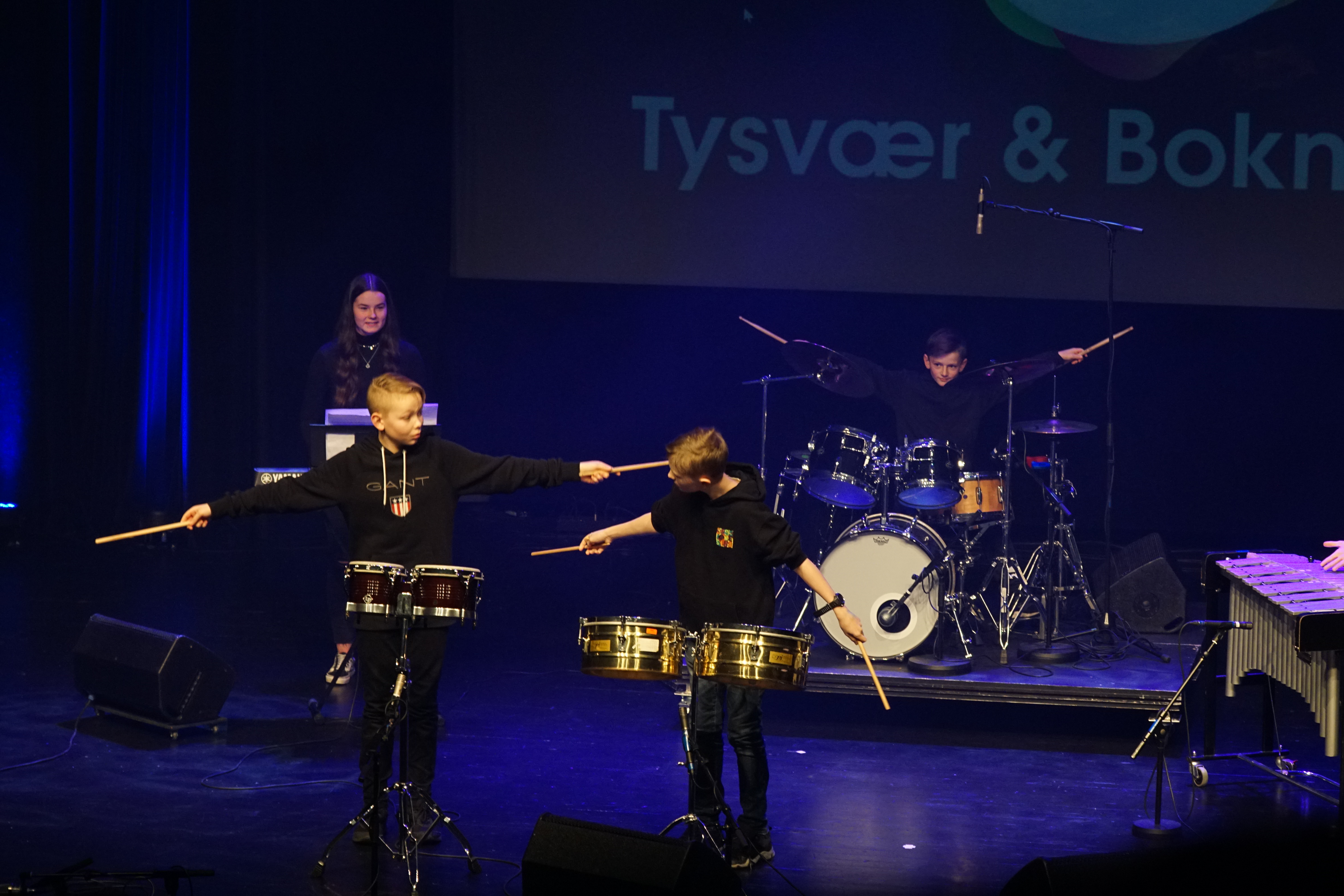 slagverkensemble Tysvær kulturskole